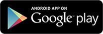 Google Play logo with text "Android App on Google Play" and a colorful play button icon.